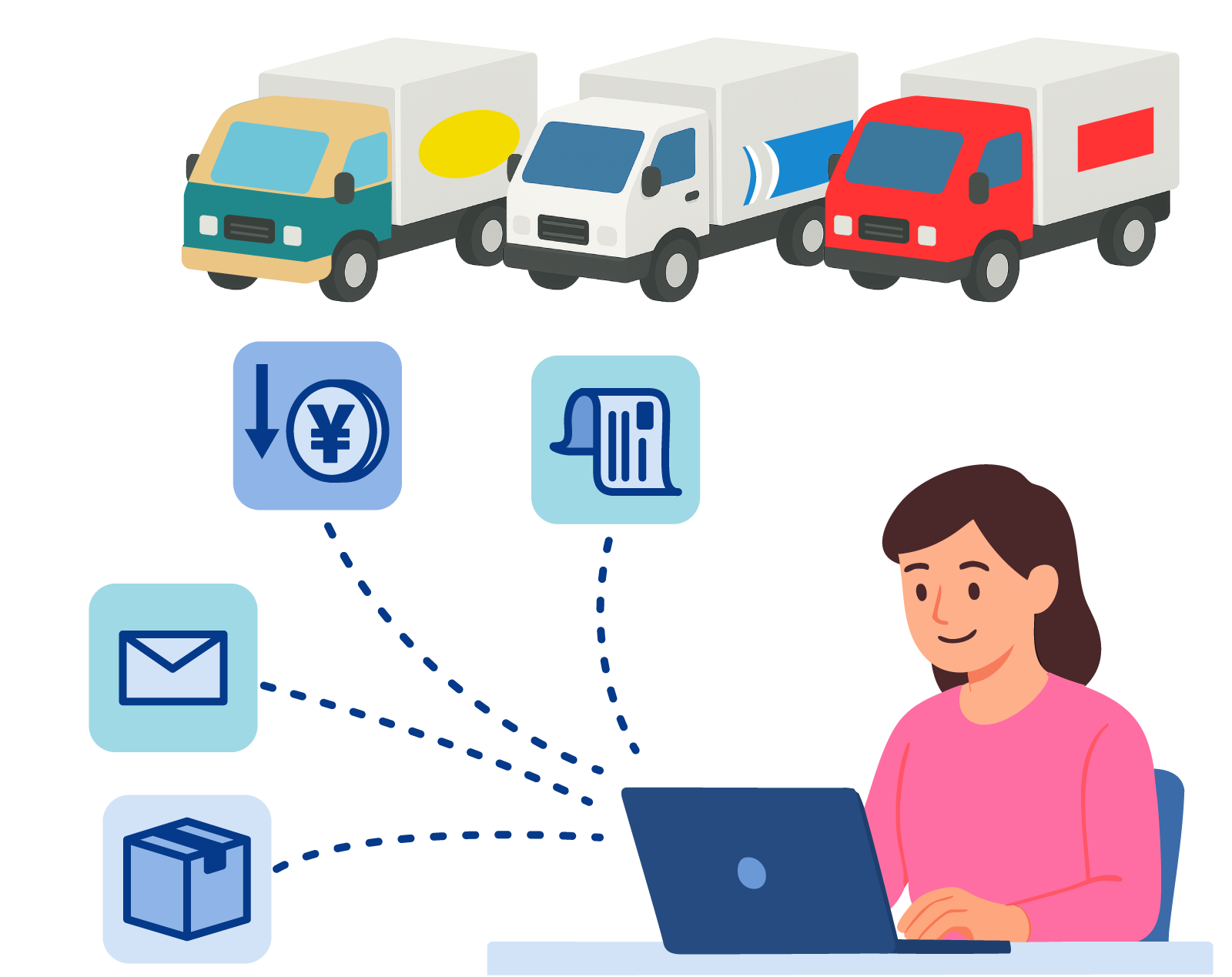 配送業務効率化アプリ プラスシッピング